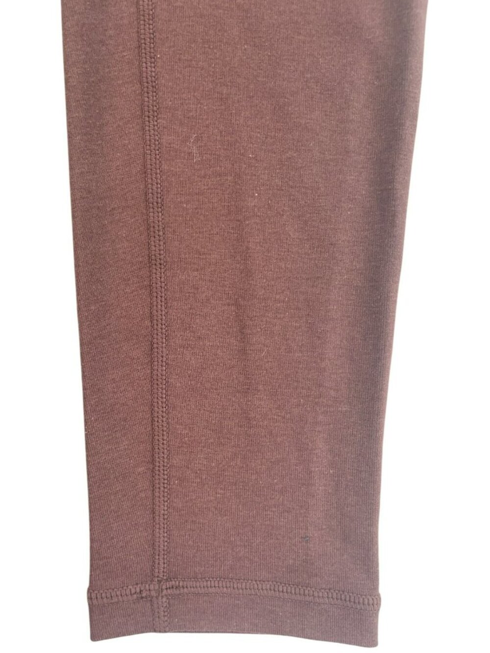 Allwear Bamboo-Blend Leggings Brown High-Waist Yoga Activewear Women's Sz 7 NEW - Picture 4 of 7
